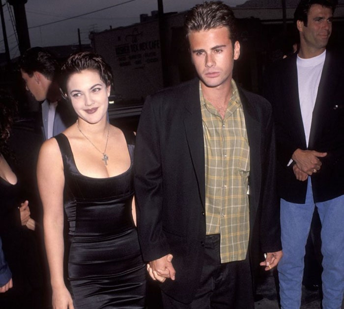 Drew Barrymore and Jamie Walters spotted together.